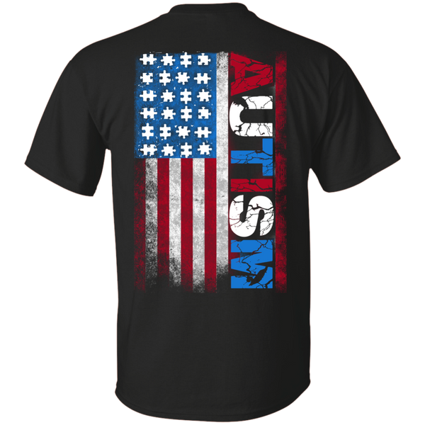 Autism Red White & Blue Special Limited Edition 4th Of July American Flag